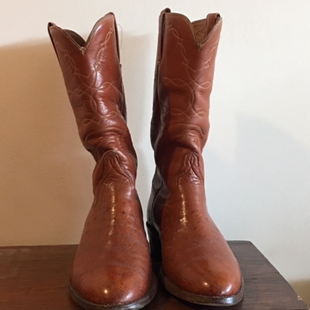 Lucchese Ostrich boots